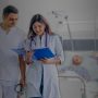 Afro american physician doctor discussing pills treatment against illness